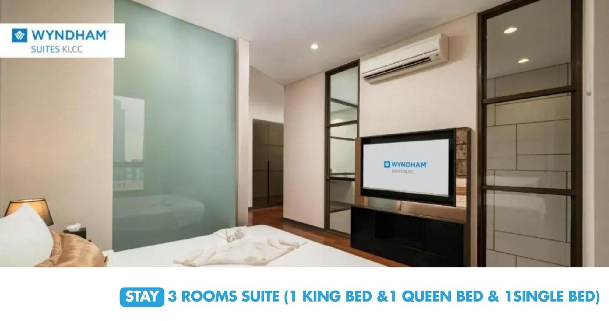Wyndham Suites Klcc Kuala Lumpur Dış mekan fotoğraf 3 Rooms Suite